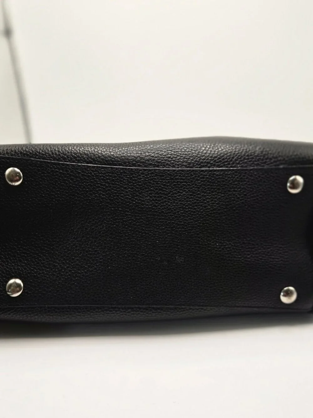 Coach Bennett Mini Satchel, Crossbody pebbled Leather with shoulder strap black
